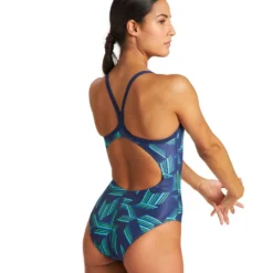 Arena Puzzled Light Drop Back -Speedo Online Store 004639 660 w puzzled light drop back one piece 002 o