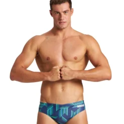 Arena Puzzled Brief -Speedo Online Store 004670 660 m puzzled brief 001 o
