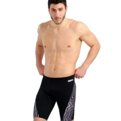 Arena Marbled Jammer 12 Arena Marbled Jammer -Speedo Online Store 005556 550 men s swim jammer marbled f 001 o