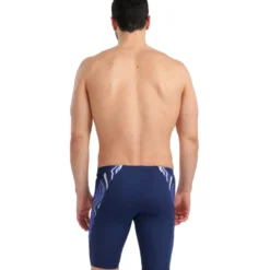 Arena Marbled Jammer 17 Arena Marbled Jammer -Speedo Online Store 005556 770 men s swim jammer marbled f 002 o