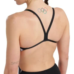 Arena Marbled Challenge Back -Speedo Online Store 005562 550 women s swimsuit challenge back marbled 005 o 1