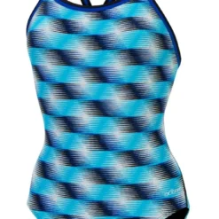 Dolfin Women's Print DBX Back One Piece -Speedo Online Store 0231 b45d front 4