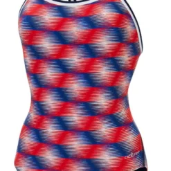 Dolfin Women's Print DBX Back One Piece -Speedo Online Store 0231 b57d front 4
