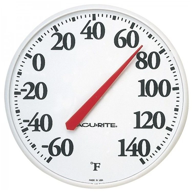 12.5" Wall Thermometer 3 12.5" Wall Thermometer