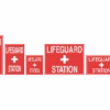 Lifeguard Station Sign 2 Lifeguard Station Sign -Speedo Online Store 18127