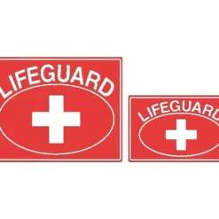 Lifeguard Oval Sign