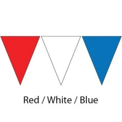 Plastic Backstroke Flags - 45 Ft. (Pair) -Speedo Online Store 600120 red wht blu