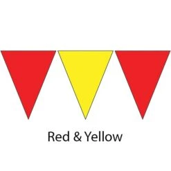 Plastic Backstroke Flags - 45 Ft. (Pair) -Speedo Online Store 600120 red ylw