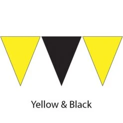 Plastic Backstroke Flags - 45 Ft. (Pair) -Speedo Online Store 600120 ylw blk