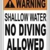 Shallow Water No Diving -Speedo Online Store 696