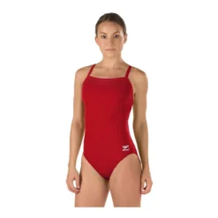 Speedo Solid Endurance Flyback -Speedo Online Store 819016 maroon front