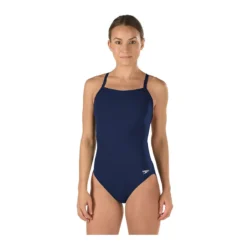 Speedo Solid Endurance Flyback -Speedo Online Store 819016 navy front