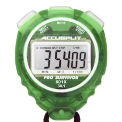 Accusplit Pro Survivor A601X Stopwatch 17 Accusplit Pro Survivor A601X Stopwatch -Speedo Online Store a601x front lime 3