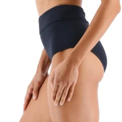 TYR Leila Solid High Waist Bottom 17 TYR Leila Solid High Waist Bottom -Speedo Online Store blehso7a leila solid high waist bottoms black 1