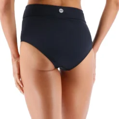 TYR Leila Solid High Waist Bottom 16 TYR Leila Solid High Waist Bottom -Speedo Online Store blehso7a leila solid high waist bottoms black 2