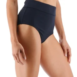 TYR Leila Solid High Waist Bottom 15 TYR Leila Solid High Waist Bottom -Speedo Online Store blehso7a leila solid high waist bottoms black 3
