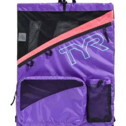 TYR Elite Mesh Backpack 12 TYR Elite Mesh Backpack -Speedo Online Store lbmshelt pink purple