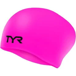 TYR Wrinkle Free Long Hair Jr. Cap -Speedo Online Store lcsjrl 693 alt01 1 1