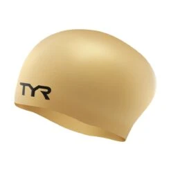 TYR Long Hair Wrinkle-free Swim Cap 20 TYR Long Hair Wrinkle-free Swim Cap -Speedo Online Store lcsl gold