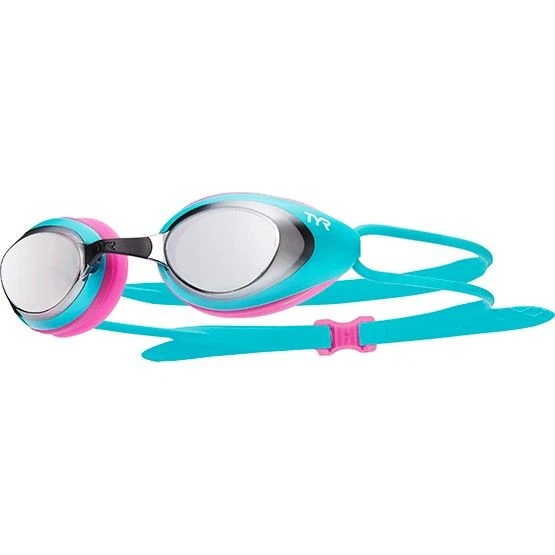 TYR Black Hawk Racing Femme Mirrored Goggle 4 TYR Black Hawk Racing Femme Mirrored Goggle - Image 2