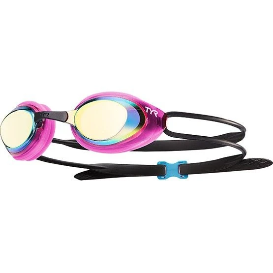 TYR Black Hawk Racing Femme Mirrored Goggle 6 TYR Black Hawk Racing Femme Mirrored Goggle - Image 4