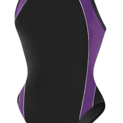 RISE Solid H-Back Poly Splice 17 RISE Solid H-Back Poly Splice -Speedo Online Store lgs16 black purple