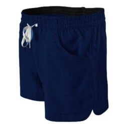 RISE Female Comfy Short -Speedo Online Store lgs44 navy black front 2