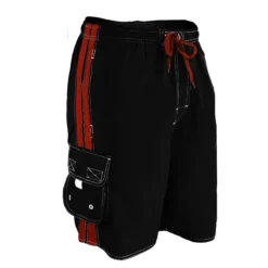 RISE Solid Splice Board Short 9 RISE Solid Splice Board Short -Speedo Online Store lgs45 front black