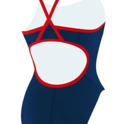 RISE Guard Poly Color Trim H-Back 9 RISE Guard Poly Color Trim H-Back -Speedo Online Store lgs64gu back navy red