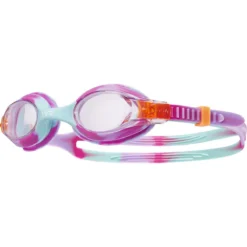 TYR Kid's Swimple Tie Dye Goggle 15 TYR Kid's Swimple Tie Dye Goggle -Speedo Online Store lgswtd clear pink mint