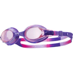 TYR Kid's Swimple Tie Dye Goggle 18 TYR Kid's Swimple Tie Dye Goggle -Speedo Online Store lgswtd pink purple