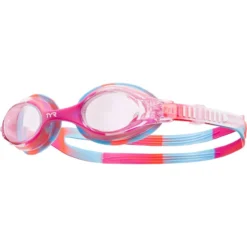 TYR Kid's Swimple Tie Dye Goggle 19 TYR Kid's Swimple Tie Dye Goggle -Speedo Online Store lgswtd pink white