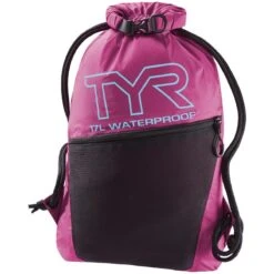 TYR Alliance Waterproof Sackpack -Speedo Online Store lwetdryd pink 1 1