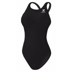 TYR Durafast Elite Solid Maxfit -Speedo Online Store mdus7 black front