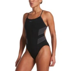 Nike Hydrastrong Vex Colorblock Cutout One Piece