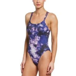 Nike Hydrastrong Tie Dye Spiderback One Piece -Speedo Online Store nessb007 536