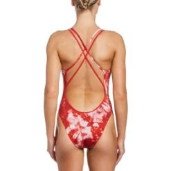 Nike Hydrastrong Tie Dye Spiderback One Piece -Speedo Online Store nessb007 614 alt1