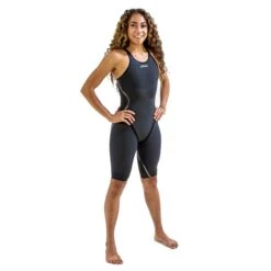 Finis Rival 2.0 Open Back Kneeskin Elite Tech Suit -Speedo Online Store rival2.0 female black 31