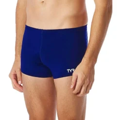 TYR Men's Solid Square Leg -Speedo Online Store ssqu1a 425 alt05 1