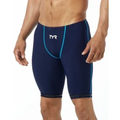 TYR Thresher Jammer -Speedo Online Store tpsm6 navy blue front l