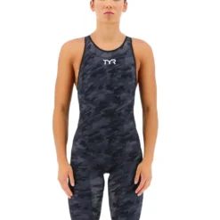 TYR Venzo Camo Open Back -Speedo Online Store vzcob6a camo open back black 4