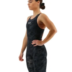 TYR Venzo Camo Open Back -Speedo Online Store vzcob6a venzo camo open back black 1